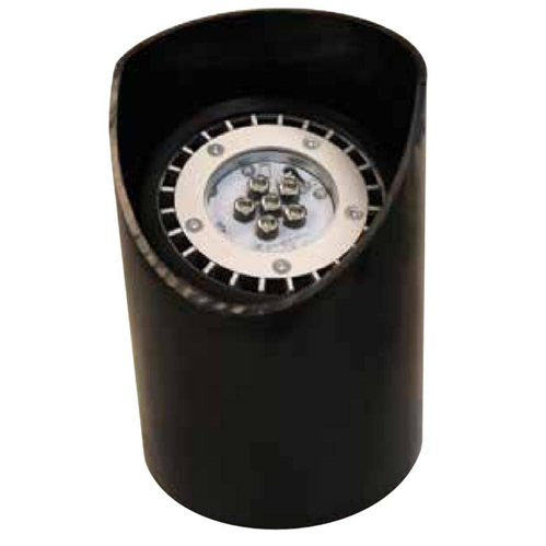  WPO055-CB Well Light, Composite Black