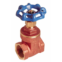 1-1/2" Full Port Gate Valve Brass