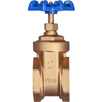 2" Full Port Gate Valve Brass